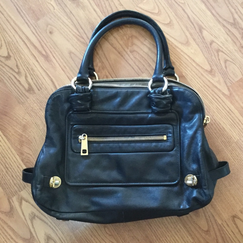Marc Jacobs Mercer Leather Satchel, EUC